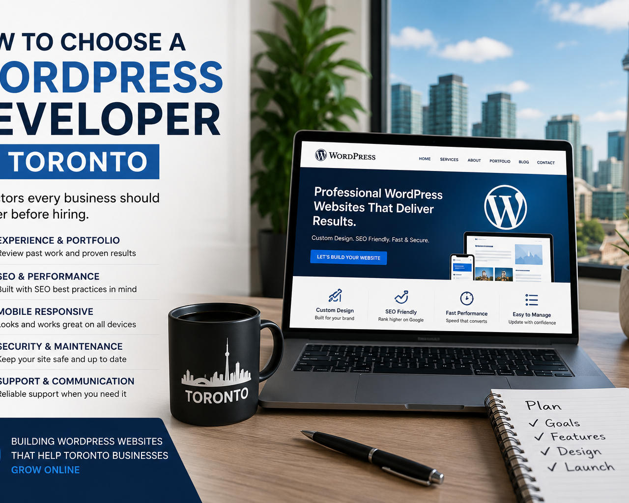 How to choose a WordPress developer in Toronto
