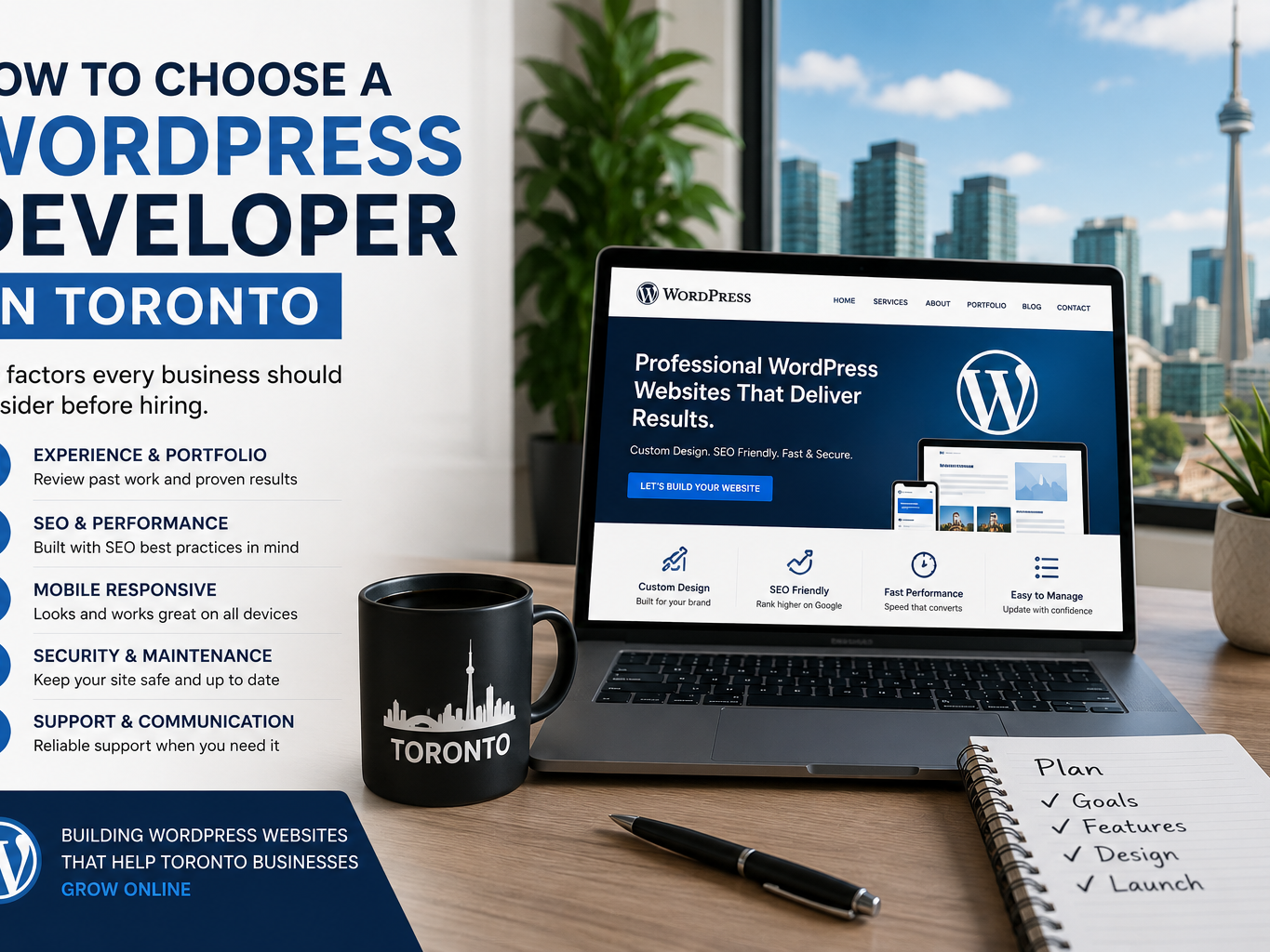 How to choose a WordPress developer in Toronto