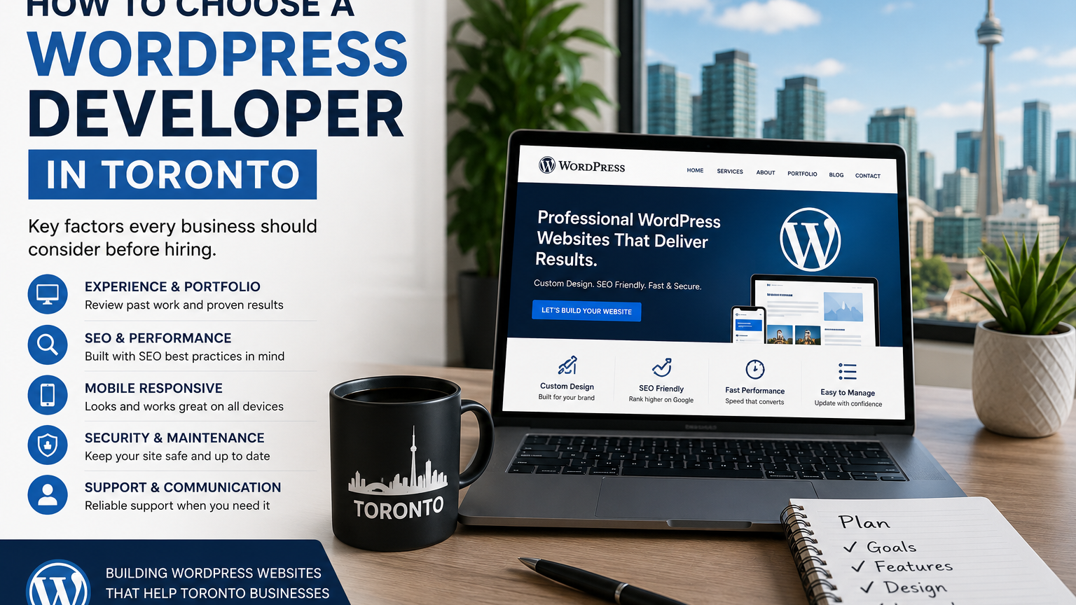 How to choose a WordPress developer in Toronto