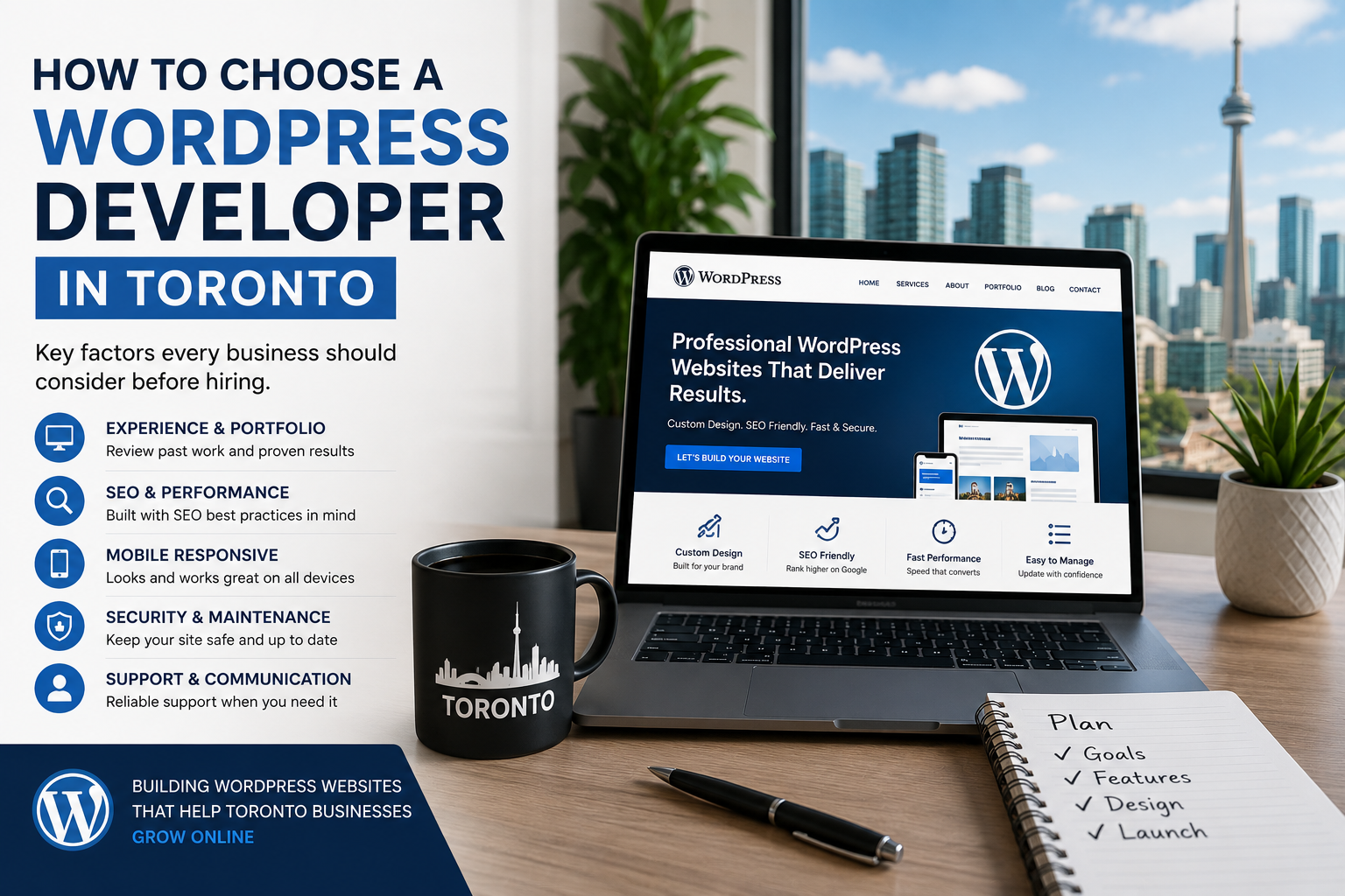 How to choose a WordPress developer in Toronto