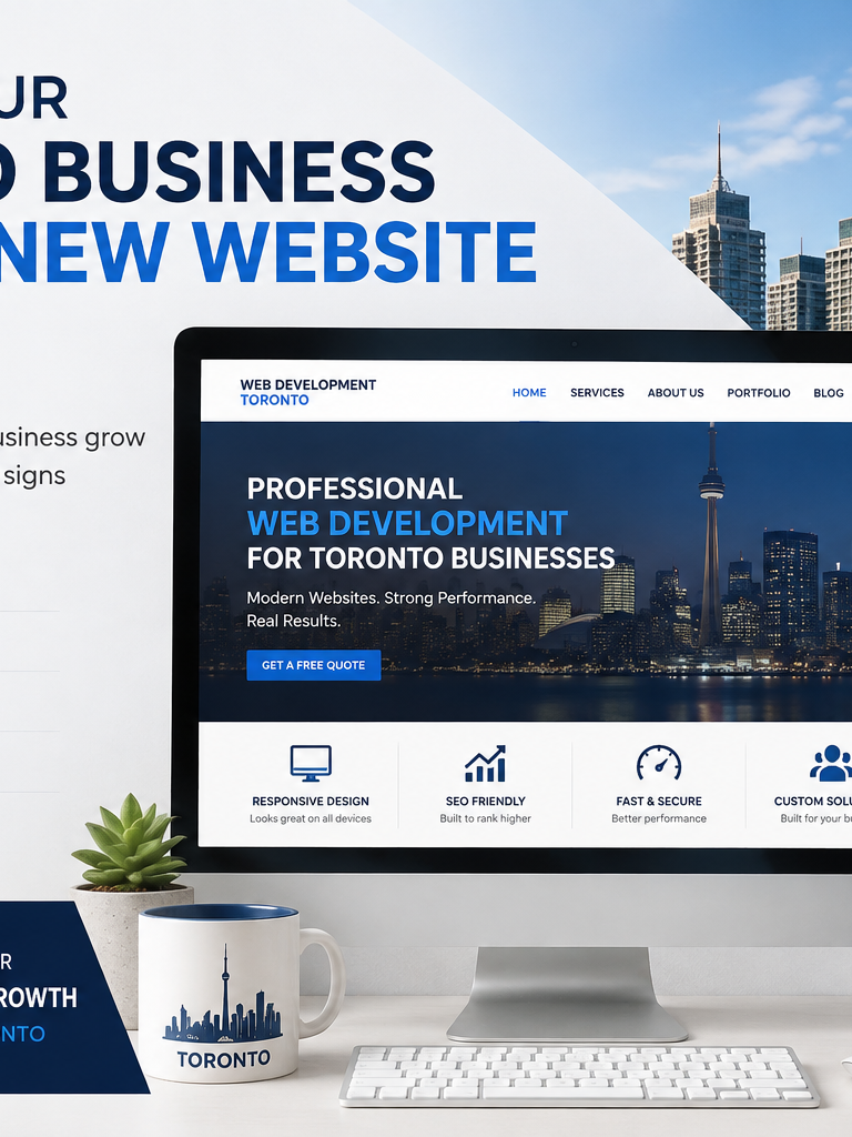 Signs a Toronto business needs a new website in 2026