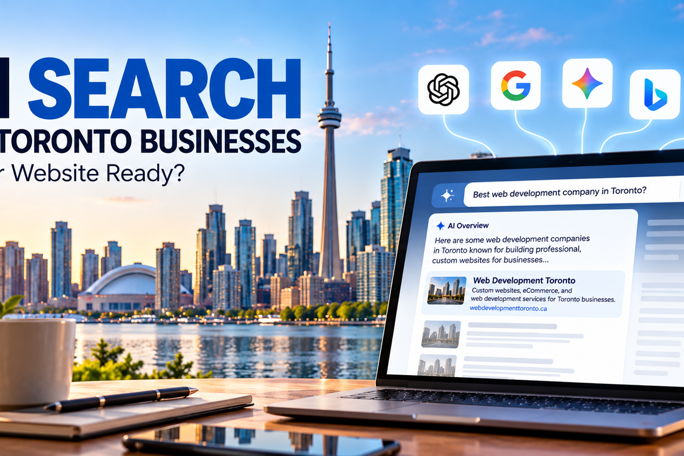 AI search for Toronto business websites