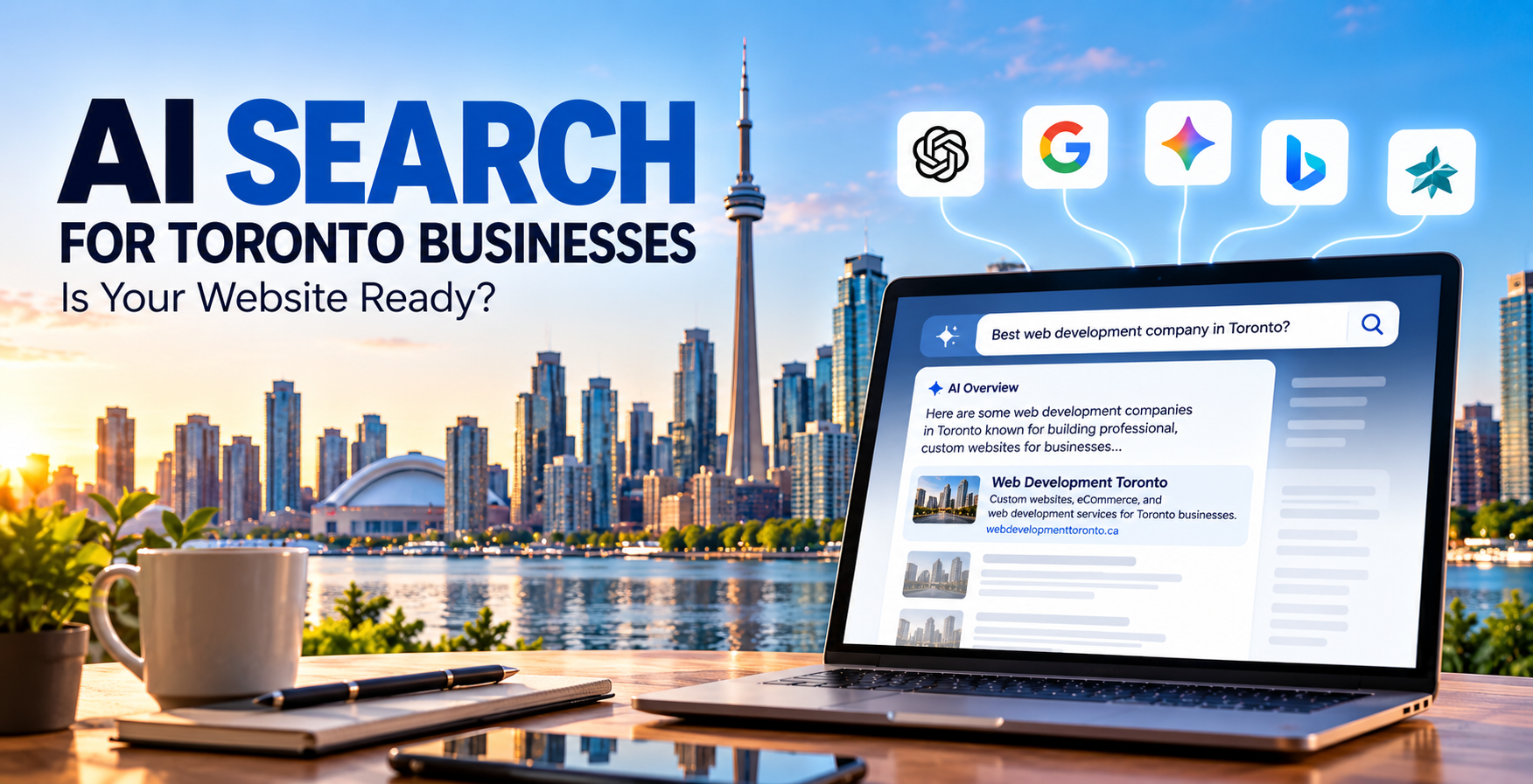 AI search for Toronto business websites